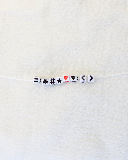 Letter Bead Cube, BD01