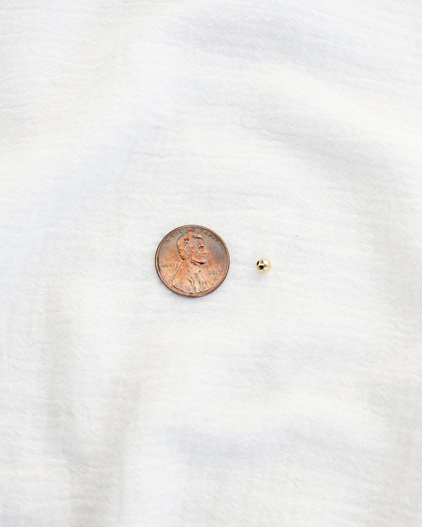 3.63mm Hammered Bead, BD02