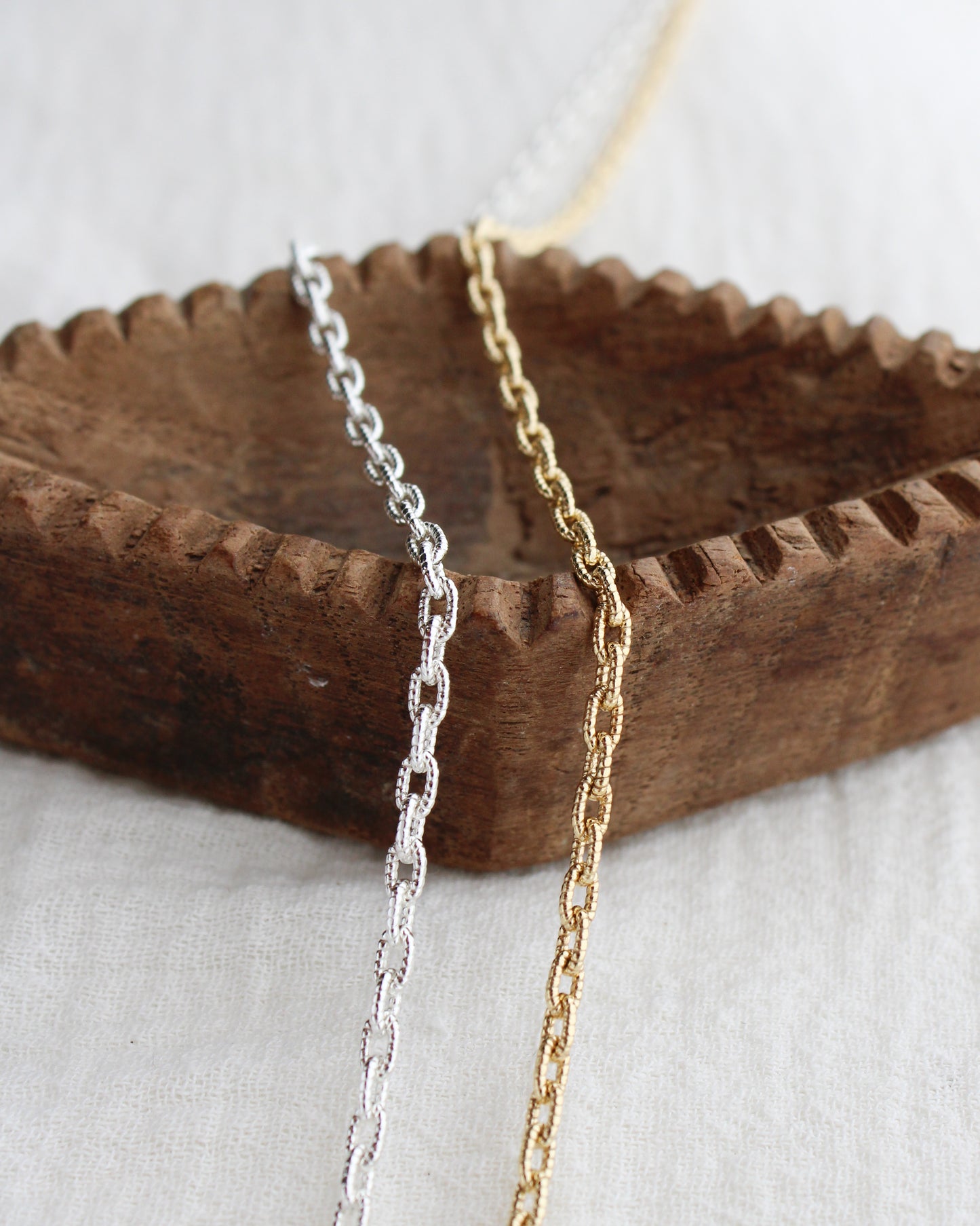 2.6mm Patterned Cable Chain, S197, G197