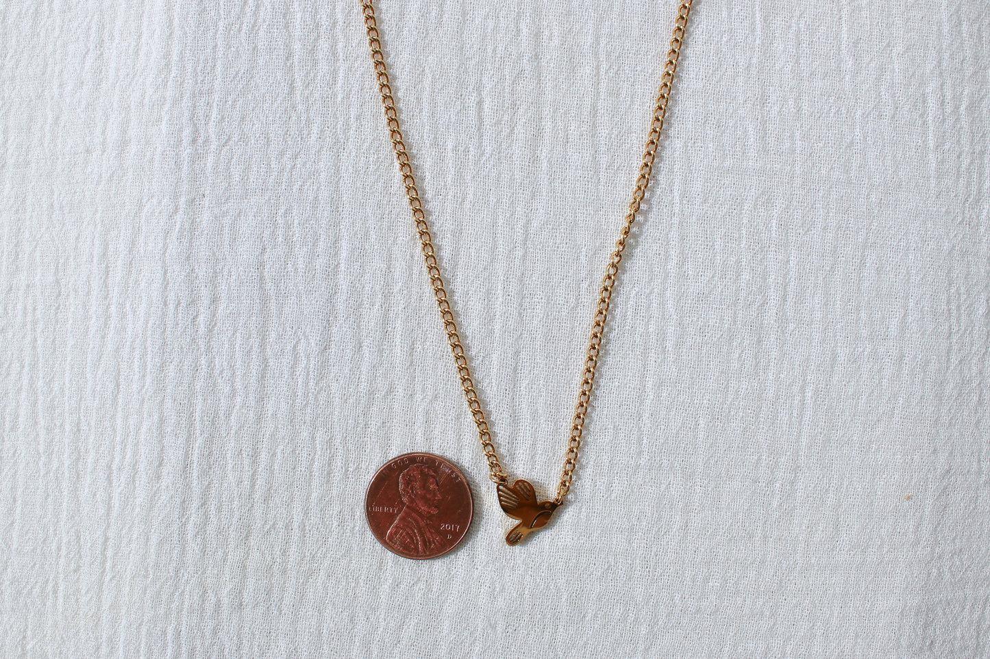 18" Hummingbird Necklace, N87