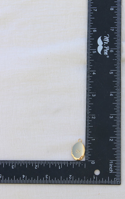 Ampersand Locket Charm, CH298