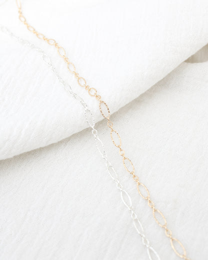 3.2mm Patterned Long and Short 3+1 Chain, S245, G245