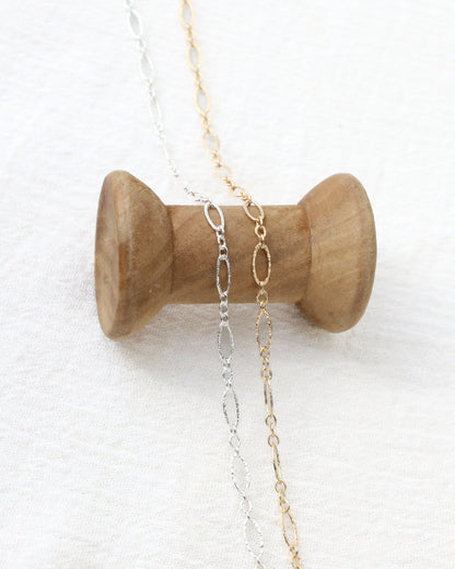 3.2mm Patterned Long and Short 3+1 Chain, S245, G245