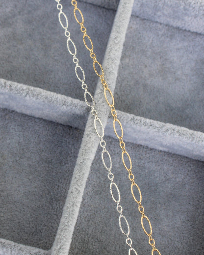 3.2mm Patterned Long and Short 3+1 Chain, S245, G245