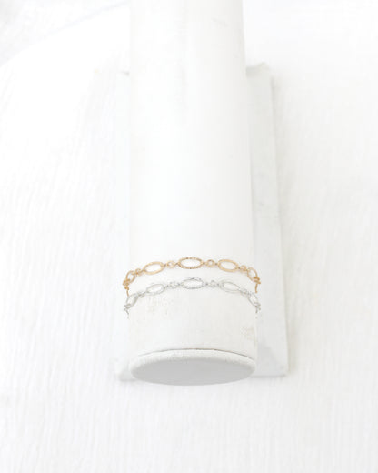 3.2mm Patterned Long and Short 3+1 Chain, S245, G245