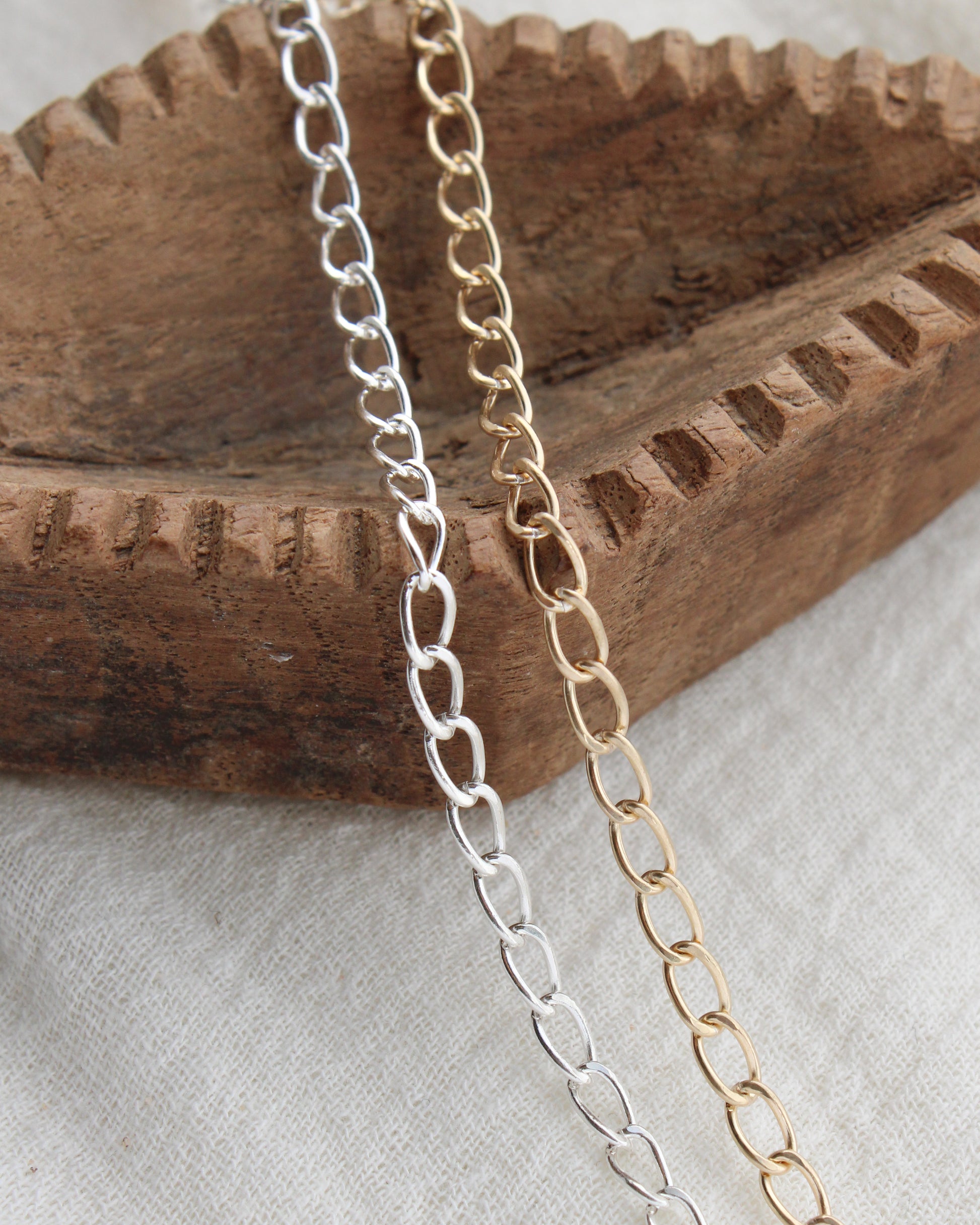 3.2mm flat curb chain, S252, G252