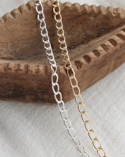 3.2mm flat curb chain, S252, G252