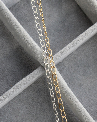 3.2mm flat curb chain, S252, G252