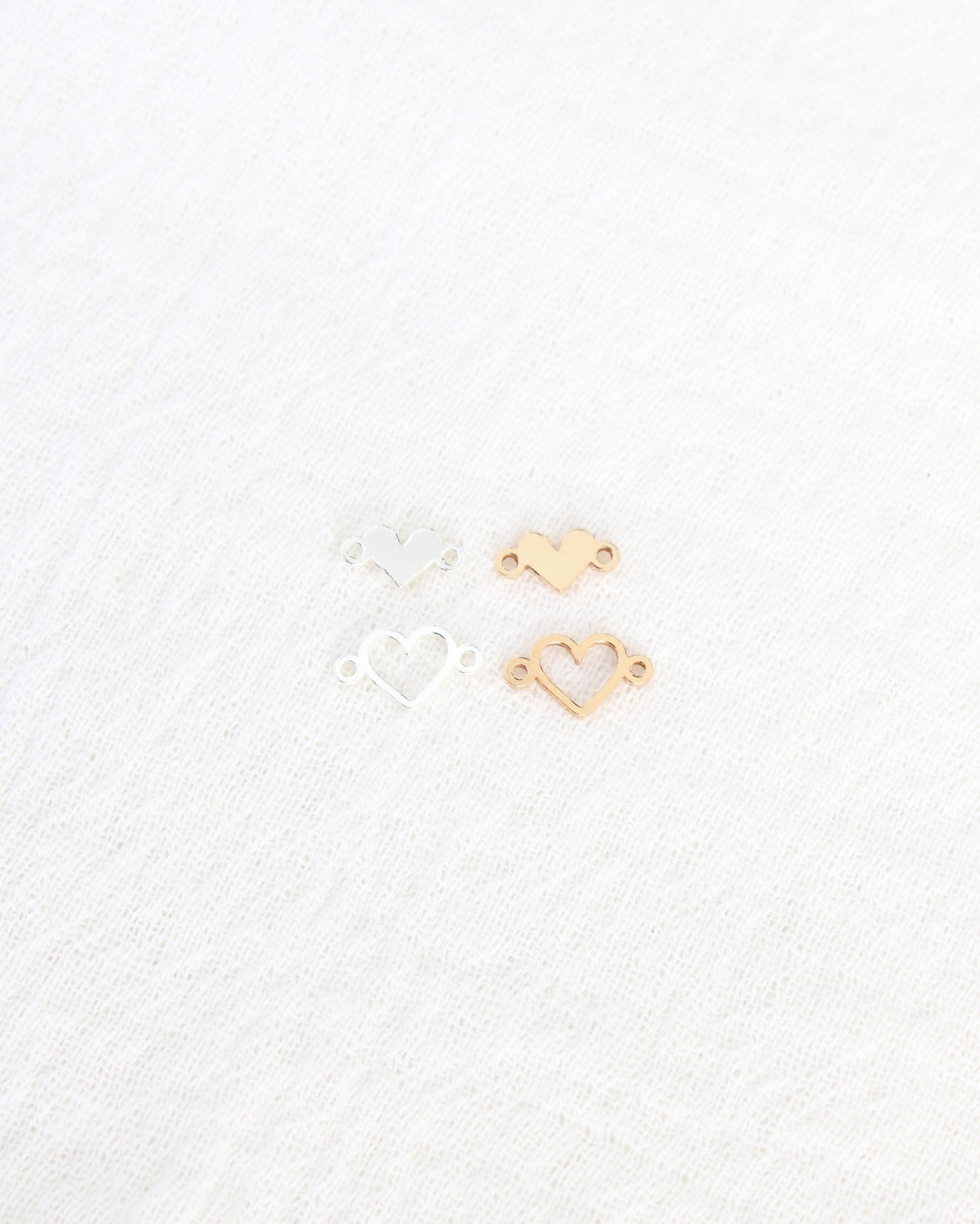 Mini Heart Connector Pair, CN444