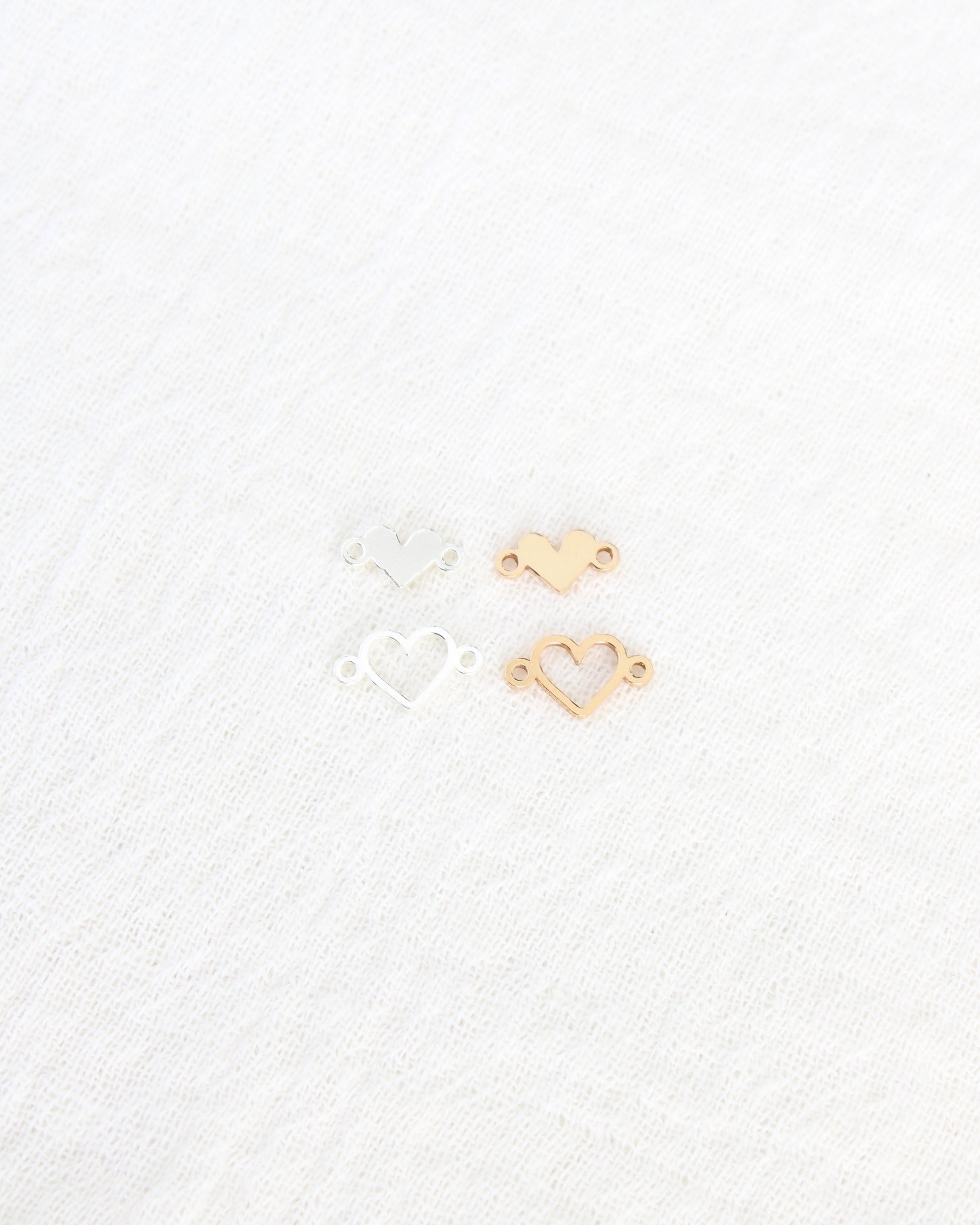 Mini Heart Connector Pair, CN444