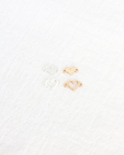 Mini Heart Connector Pair, CN444