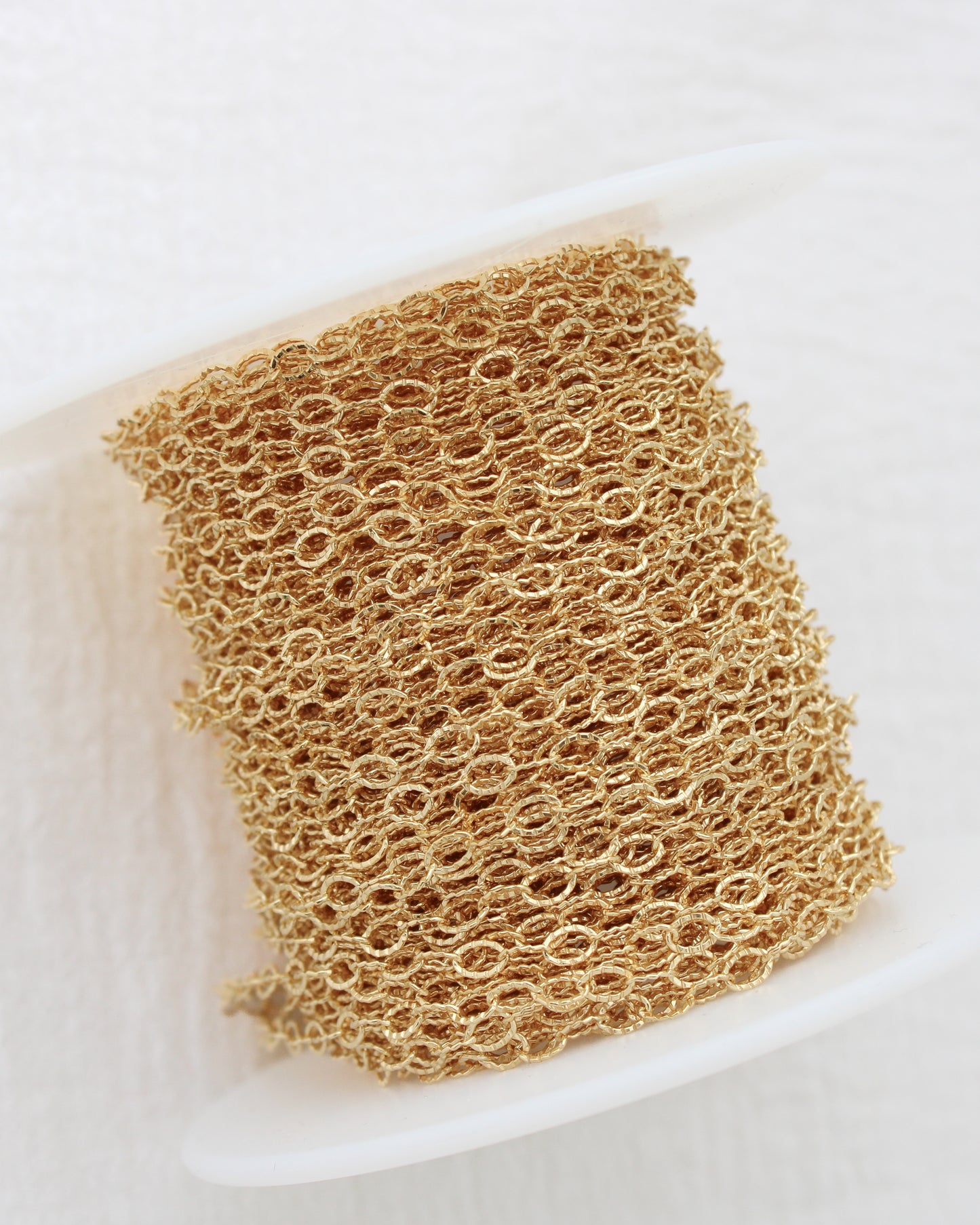 2.6mm Flat Patterned Cable Chain, G217