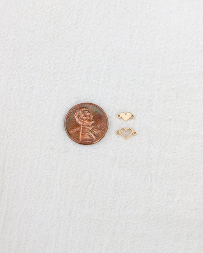 Mini Heart Connector Pair, CN444