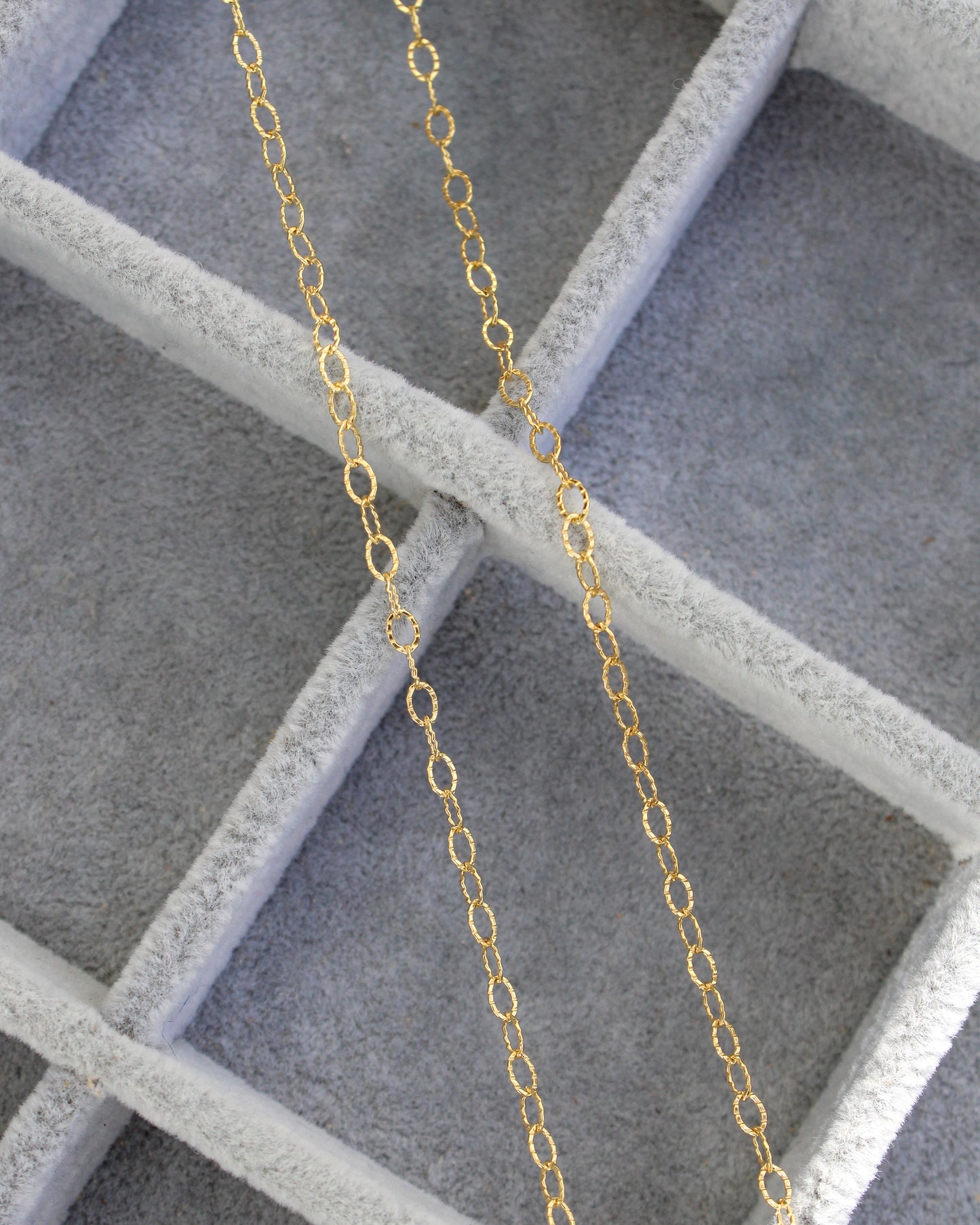 2.6mm Flat Patterned Cable Chain, G217