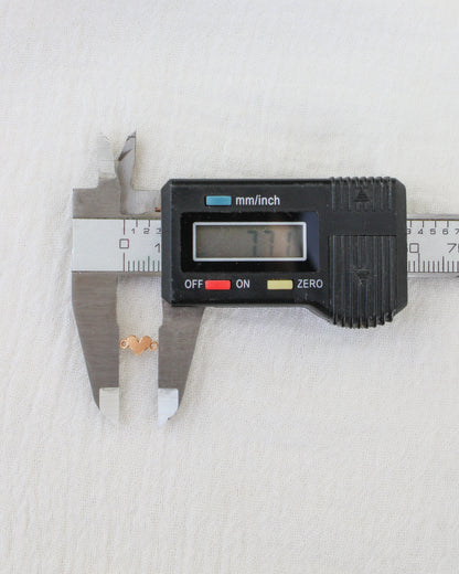 Mini Filled In Heart Connector,  CN469