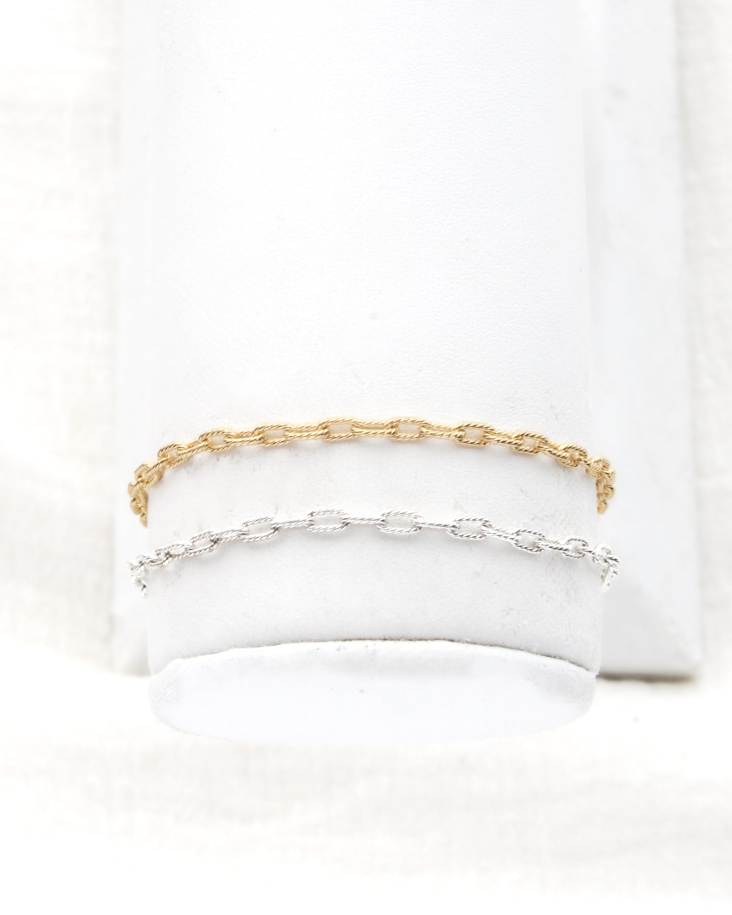 2mm twisted paperclip chain, S257, G257