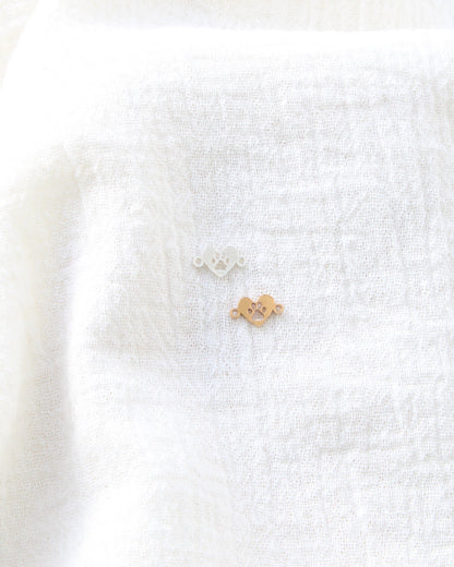 Heart Paw Connector, CN457