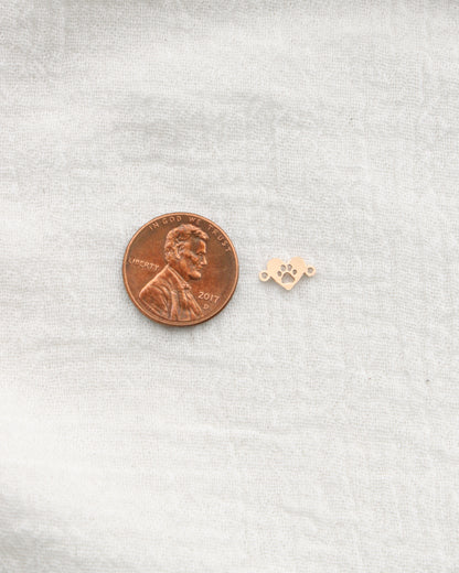 Heart Paw Connector, CN457