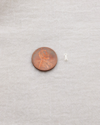 Letter Charm, .925 sterling silver, CH318