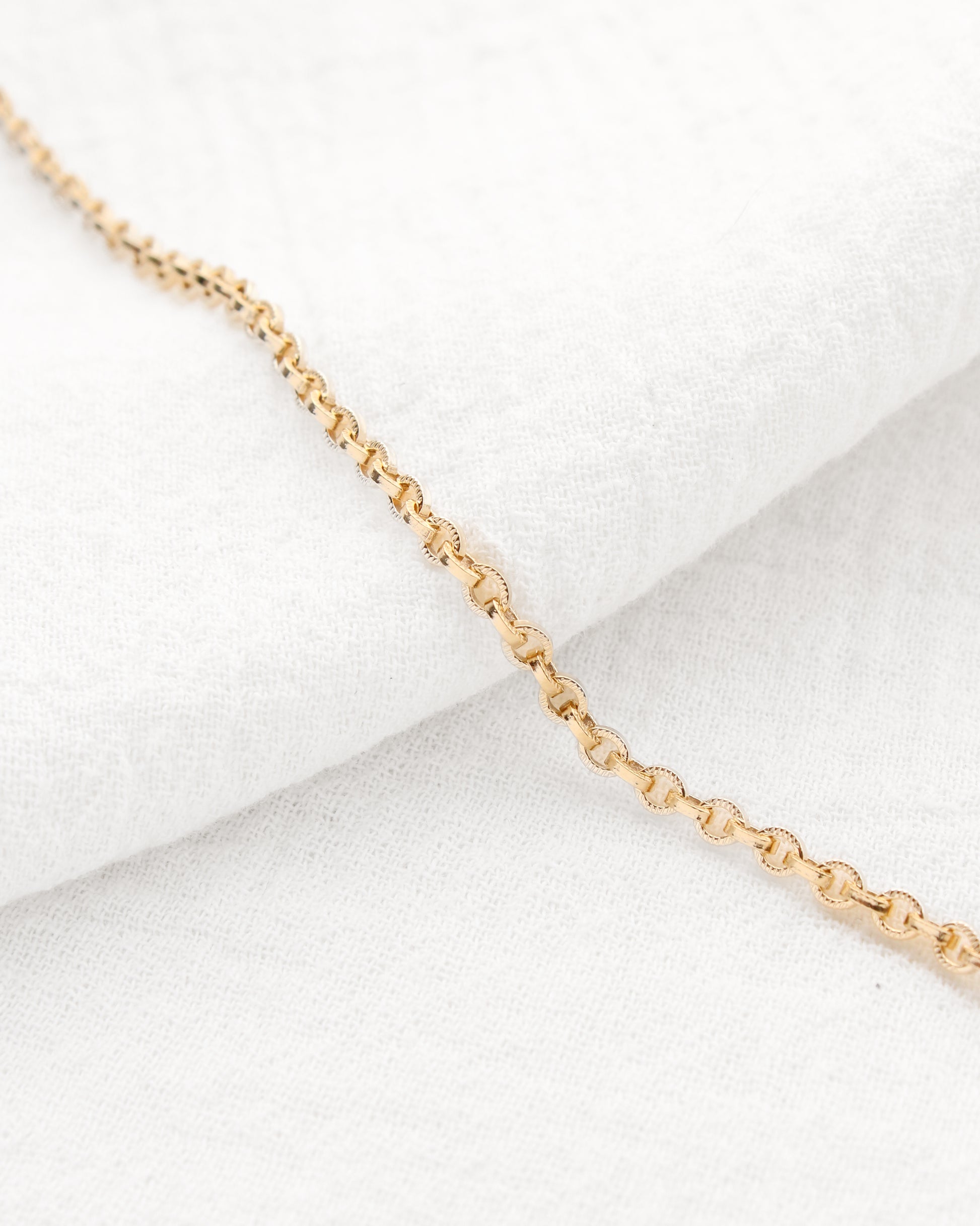 2.6mm Patterned Cable Chain, G262