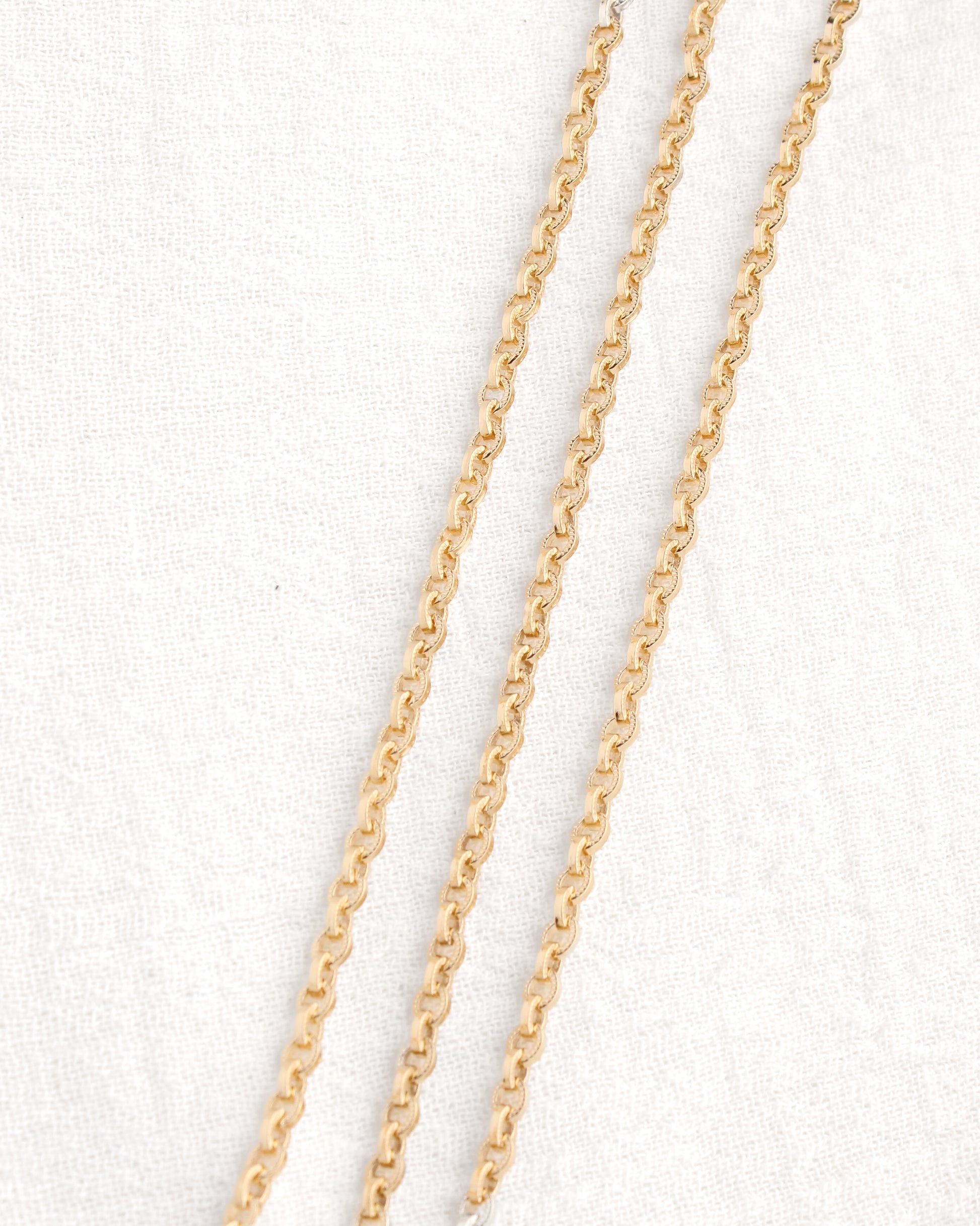 2.6mm Patterned Cable Chain, G262