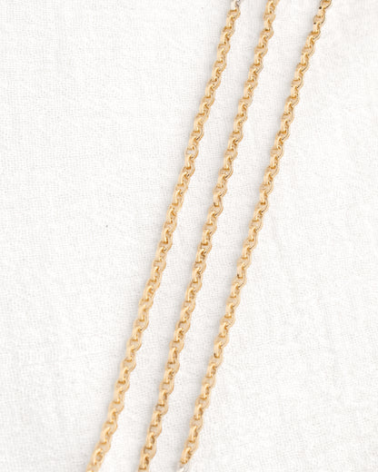 2.6mm Patterned Cable Chain, G262
