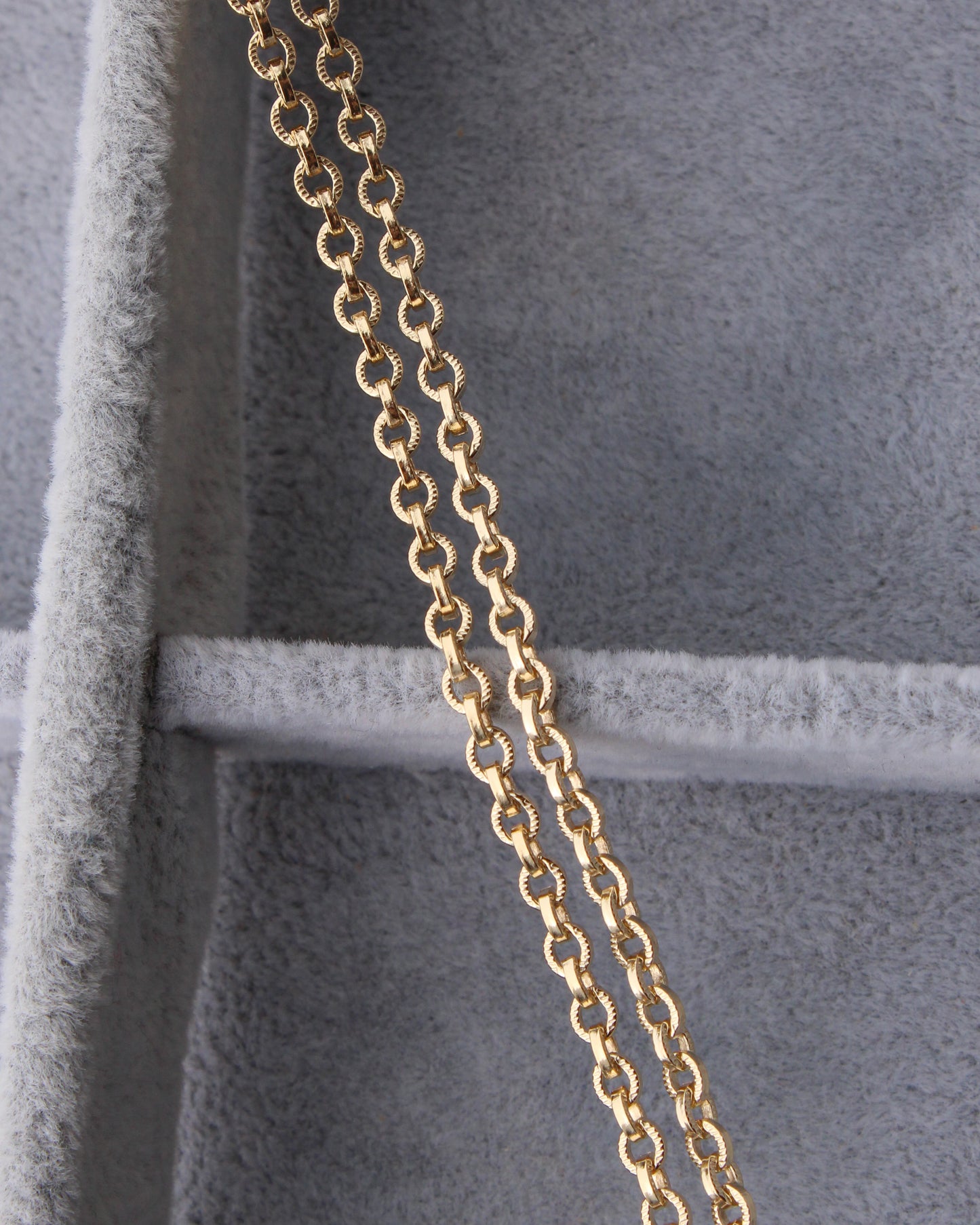 2.6mm Patterned Cable Chain, G262