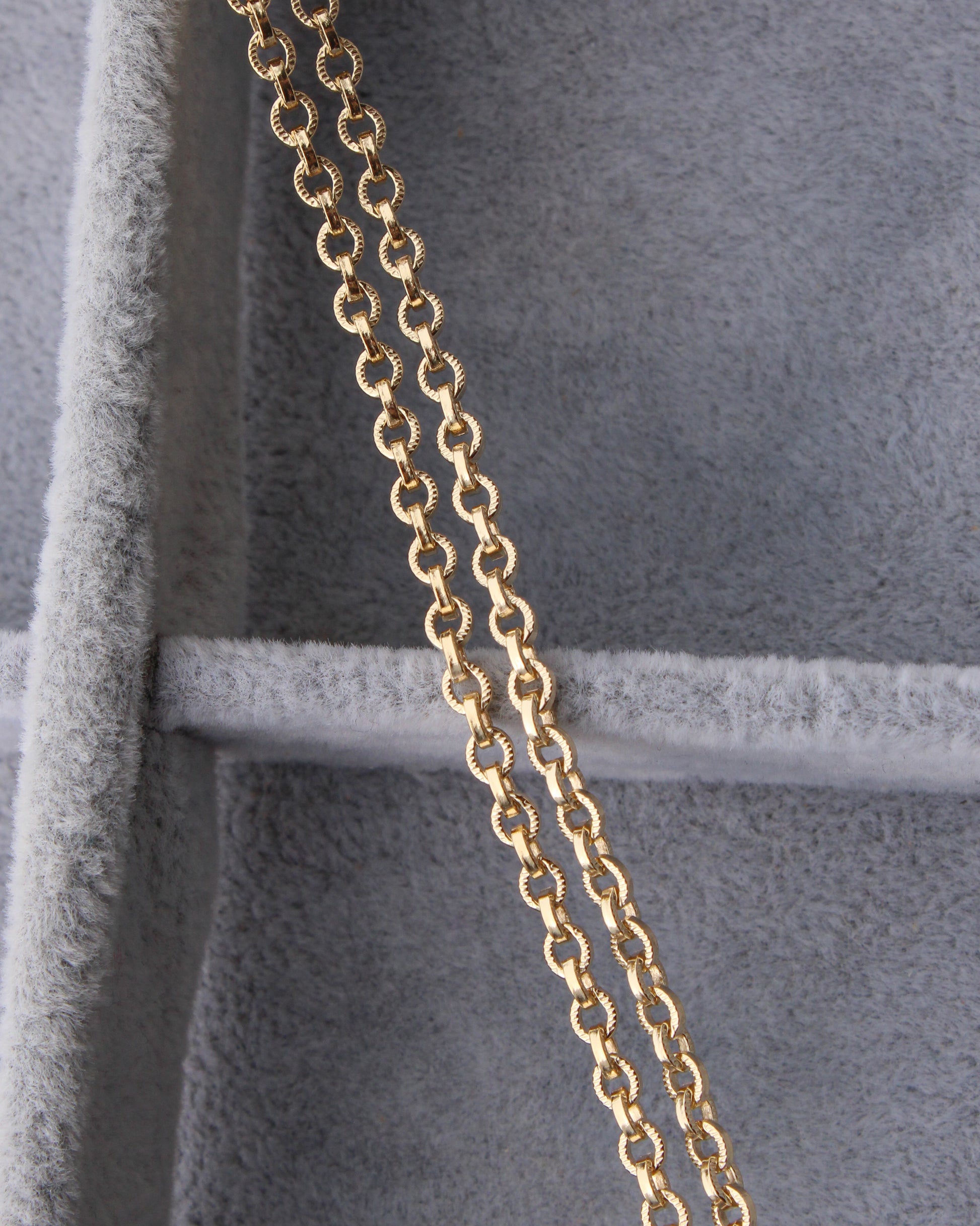 2.6mm Patterned Cable Chain, G262