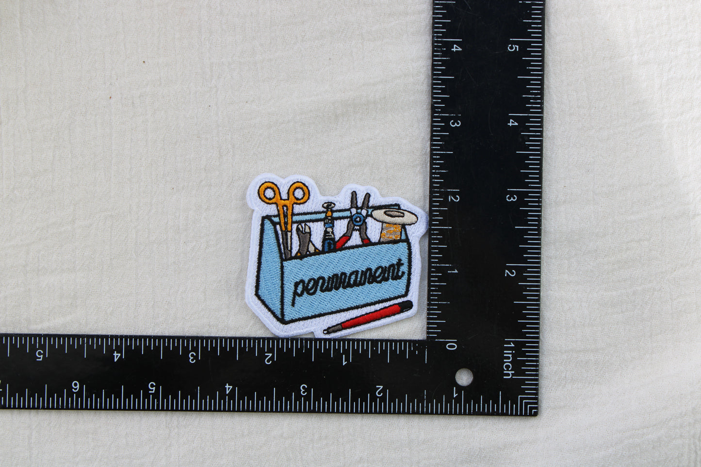 Permanent Jewelry Toolbox Iron-On Patch