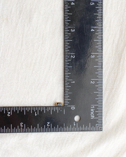 Rectangle Onyx Bezel Connector, CN402