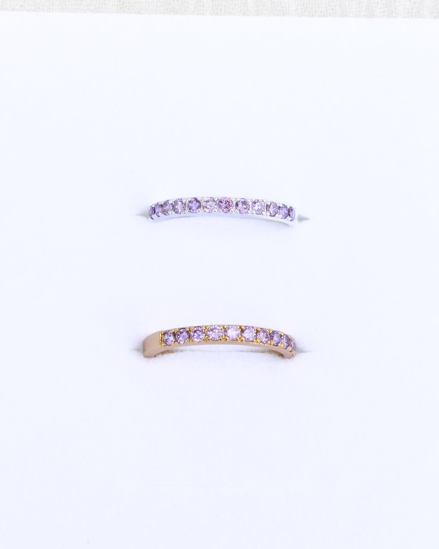 February Birthstone Ring – Amethyst CZ, R59