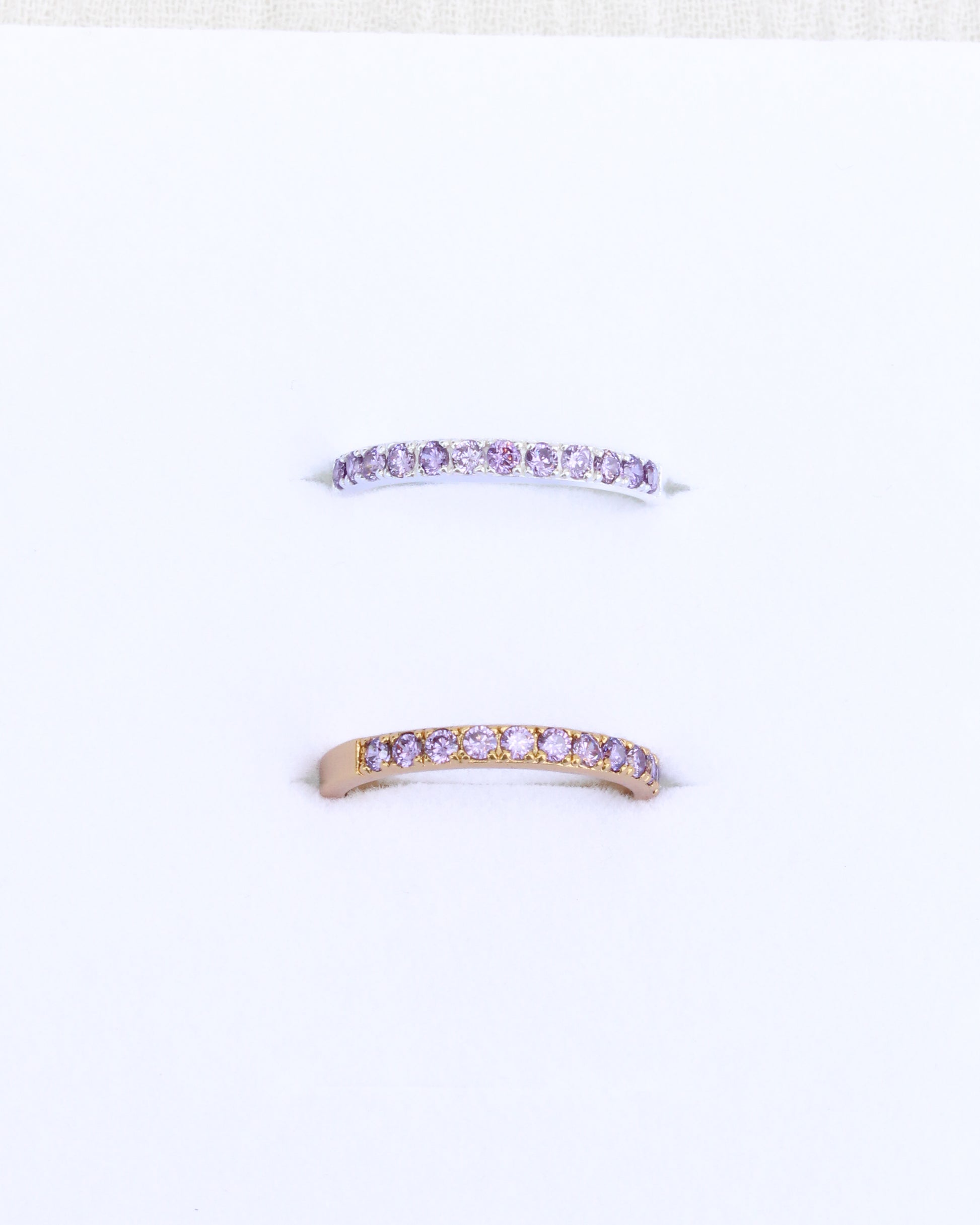 February Birthstone Ring – Amethyst CZ, R59