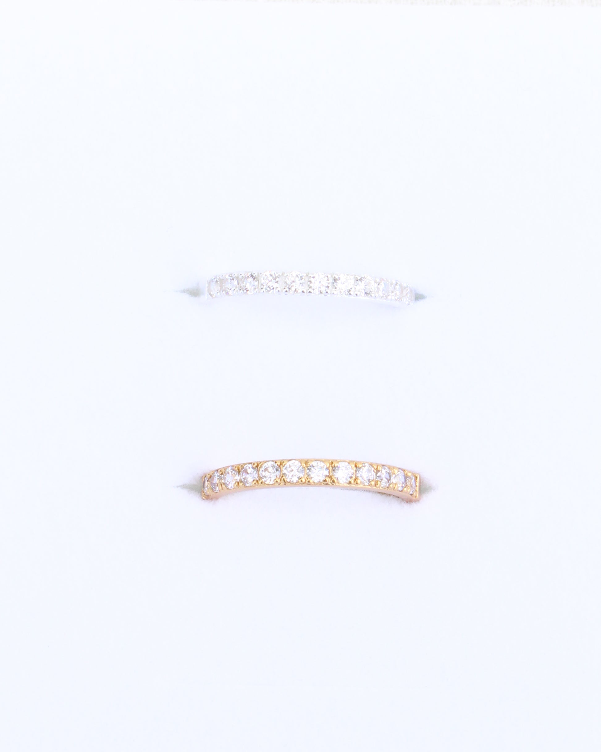 April Birthstone Ring – White Topaz CZ, R61