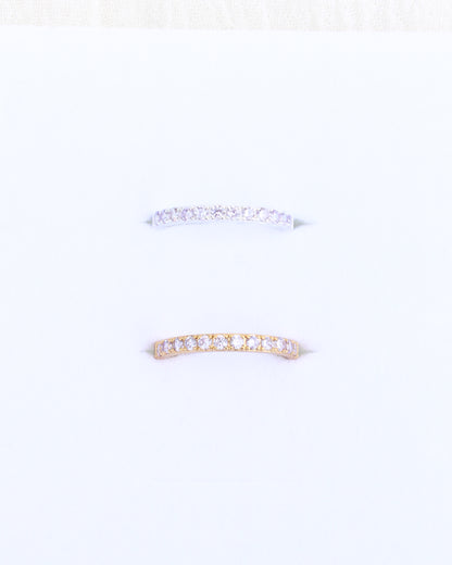 June Birthstone Ring – Light Lavender CZ, R63