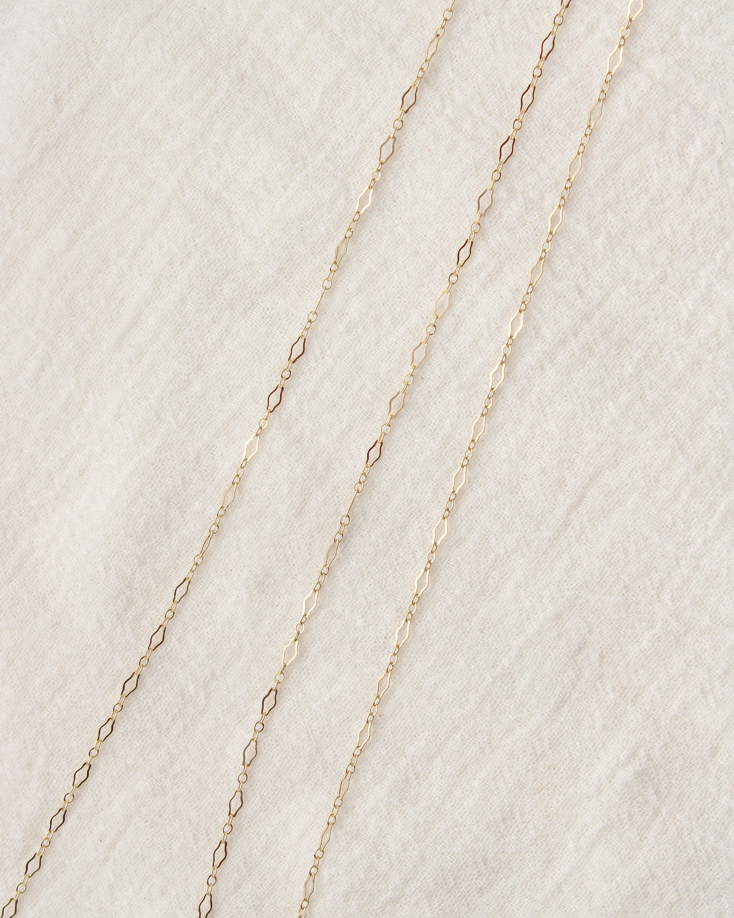 2.2mm Flat Diamond 1+3 Cable Chain, S221, G221
