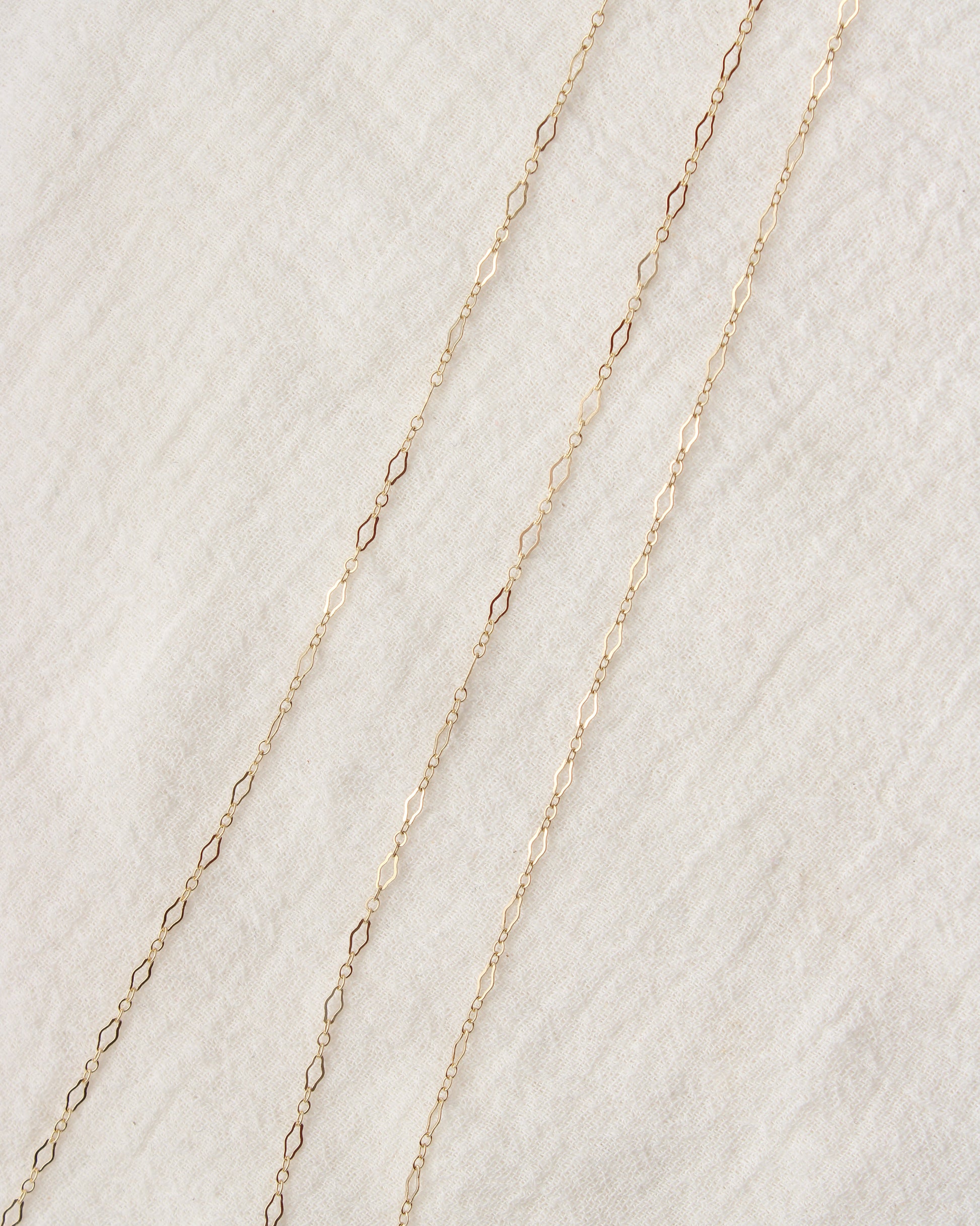 2.2mm Flat Diamond 1+3 Cable Chain, S221, G221