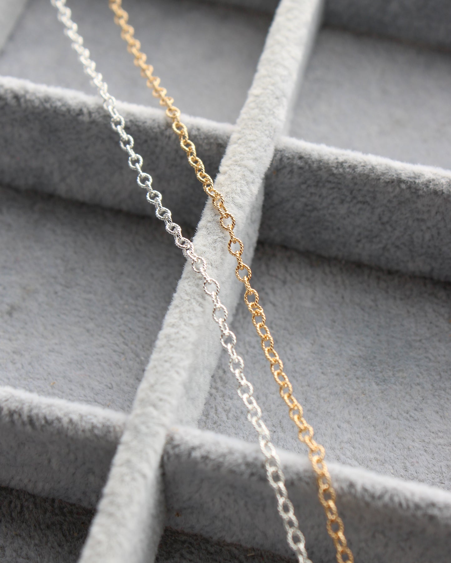 2.2mm Flat Patterned Cable Chain, S223, G223
