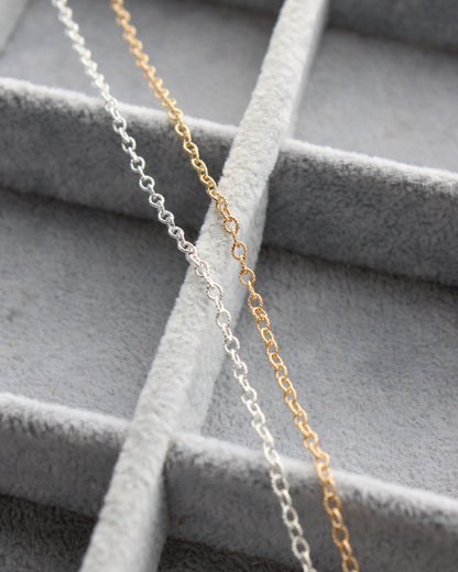2.2mm Flat Patterned Cable Chain, S223, G223