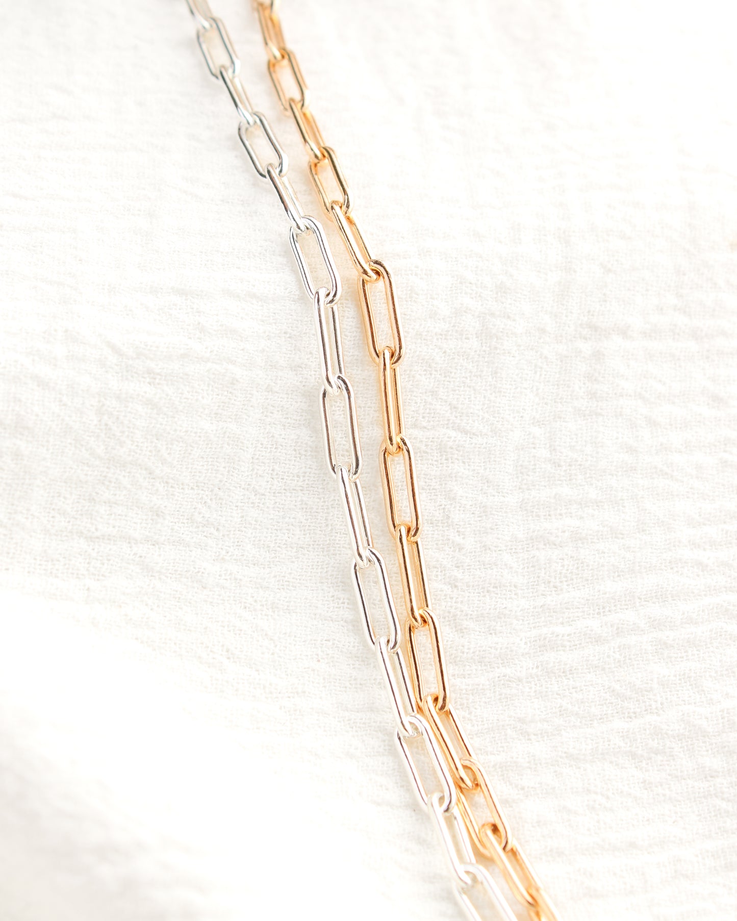 4mm Paperclip Chain, S225, G225