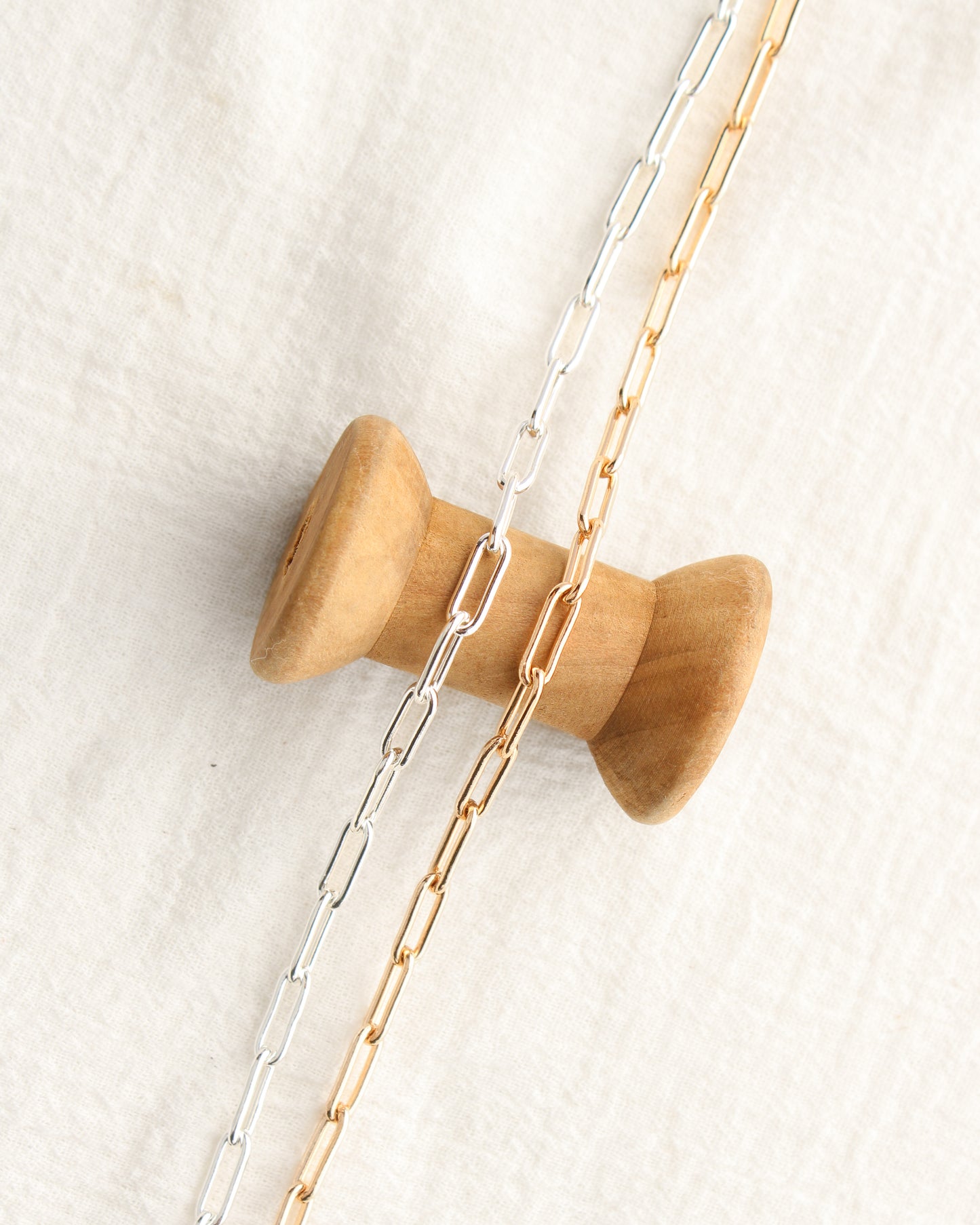 4mm Paperclip Chain, S225, G225