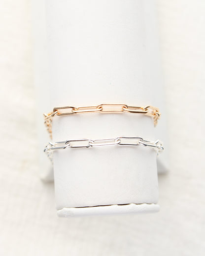 4mm Paperclip Chain, S225, G225