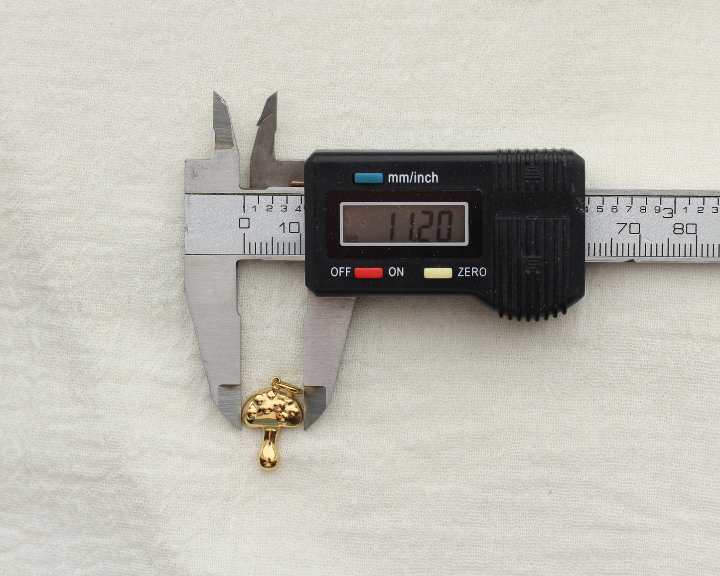 Mushroom PVD Charm, CH365