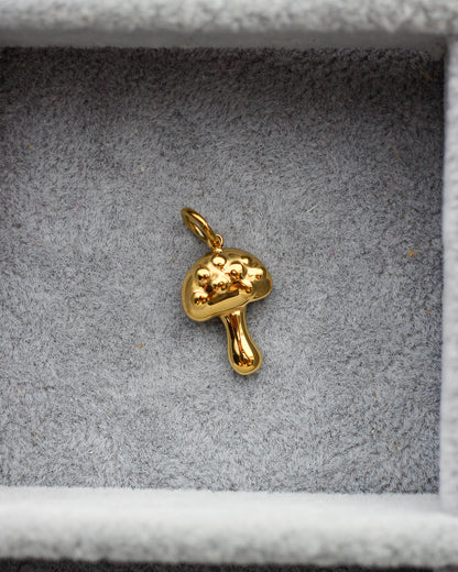 Mushroom PVD Charm, CH365