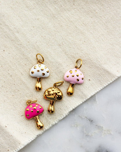 Mushroom PVD Charm, CH365
