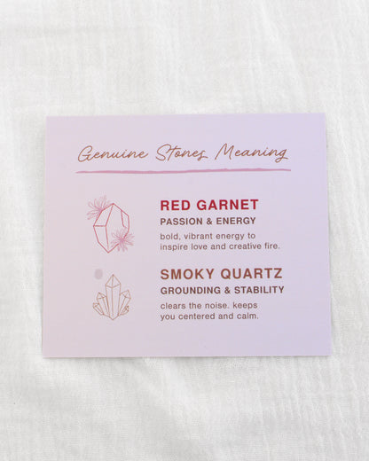 Genuine Stone Meaning Card, MC05