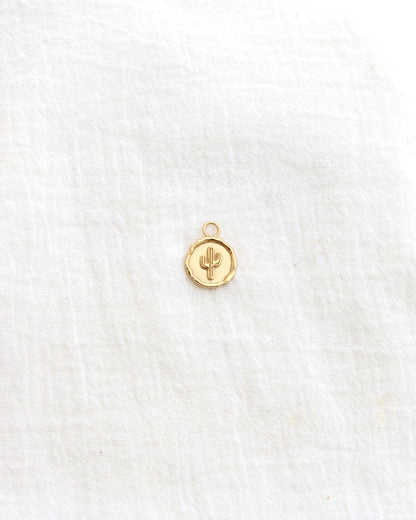 Cactus Coin Charm, CH277