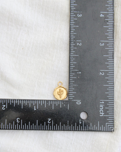 Cactus Coin Charm, CH277