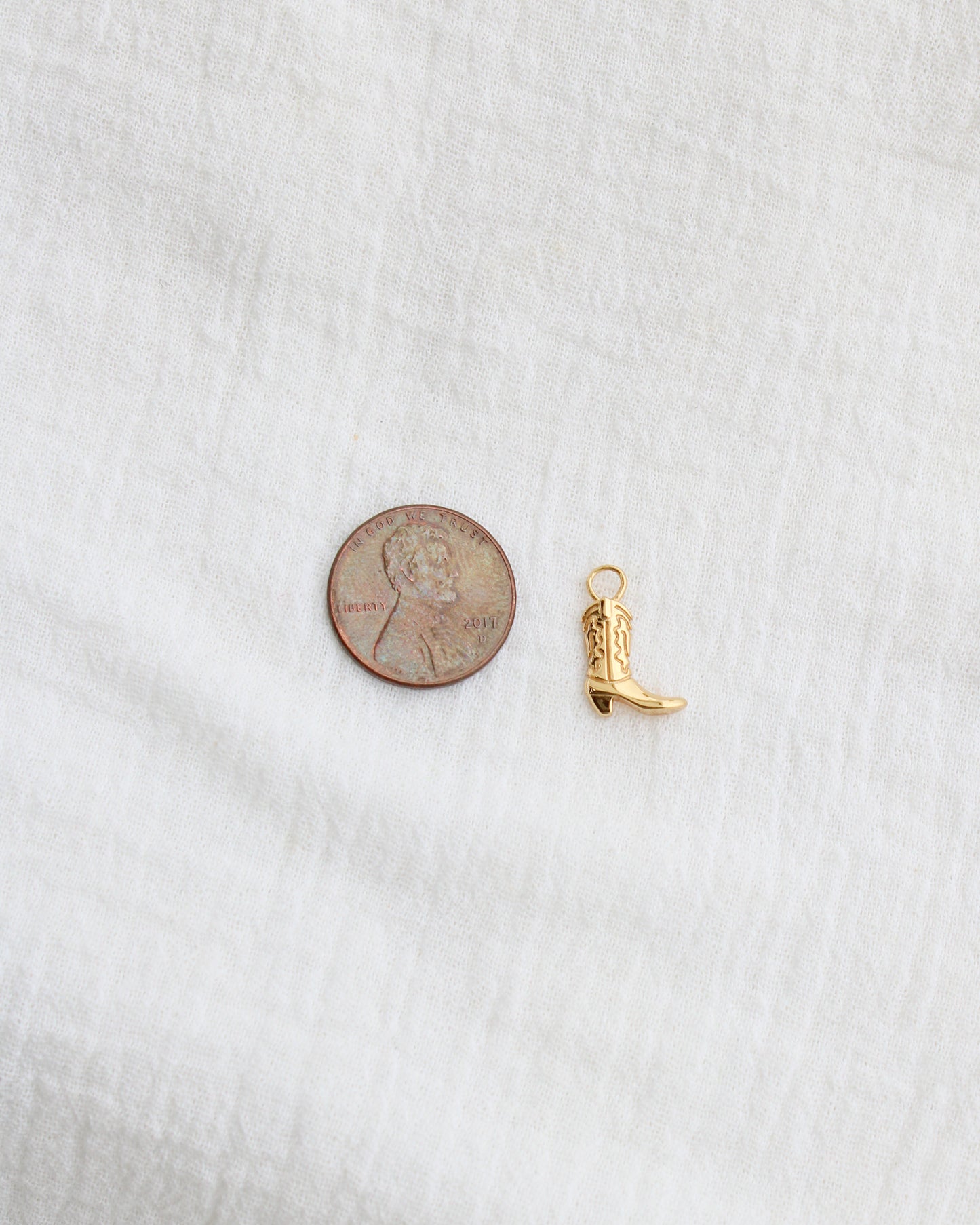Cowgirl Boot Charm, CH282