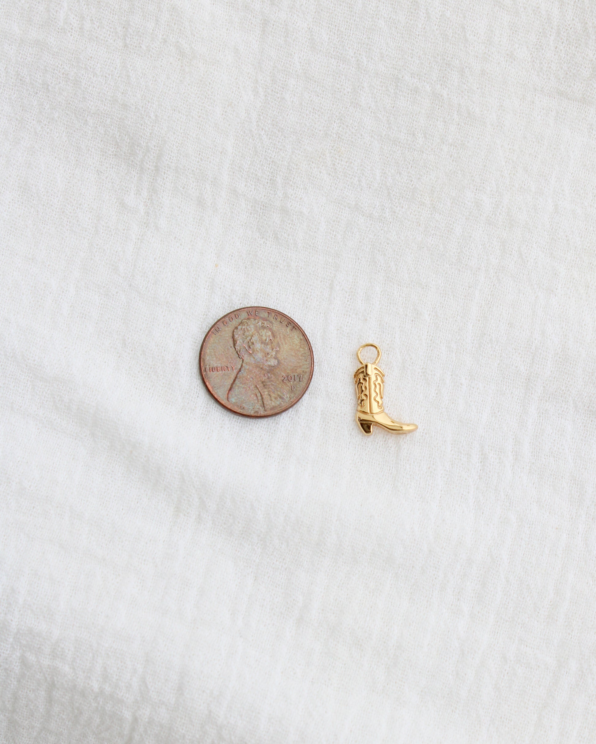 Cowgirl Boot Charm, CH282