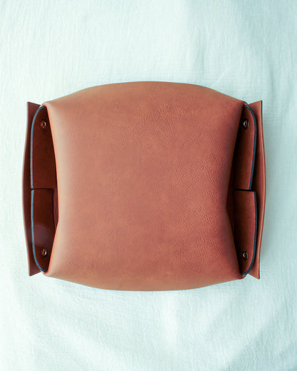 Bay & Stew Leather Catchall Tray, AC014